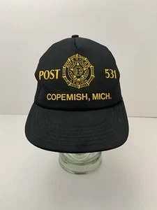 Gorra de camionero de colección American Legion Post 531 Copemish MI Snapback EE. UU. - Imagen 1 de 12