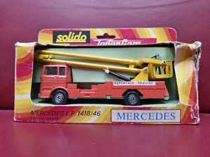 Toner vintage SOLIDO Gam 358 Mercedes L.P. 1418/46 pressofuso 1:50 MB 1978 Francia - Foto 1 di 16