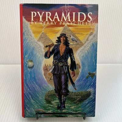 Pyramids by Terry Pratchett (1989) First American Edition, Hardback, Fantasy/SF Foto 1 de 3