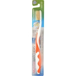 Doctor Plotka's Mouthwatchers Adult Soft Bristles Toothbrush Orange 1 ct 2 Pack - Picture 1 of 3