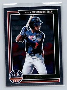 2022 Panini Stars & Stripes USA Baseball #60 Druw Jones Longevity - Bild 1 von 2