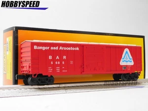 MTH RAILKING BANGOR & AROOSTOOK 50' MODERN BOXCAR O GAUGE train car 30-71208 NEW - Picture 1 of 9