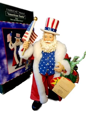 AMERICAN SANTA NAVIDAD KSA K.ADLER Fabriche Musical ESTRELLAS Y RAYAS TÍO SAM Foto 1 de 4