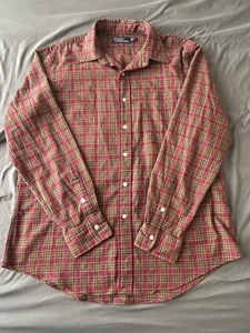 Polo Ralph Lauren kariertes Flanellhemd Langarm rot/grün Herren Gr. XLarge - Bild 1 von 8