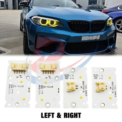 Yellow DRL LED Board For BMW F22 F23 228i M235i 228iX M235iX 2014-2017 XENON USA - Image 1 of 4