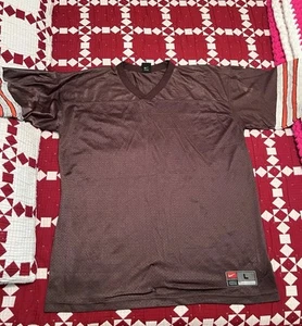 VTG Nike Cleveland Browns Jersey L 2000s Y2K Blank NFL Away - Picture 1 of 14