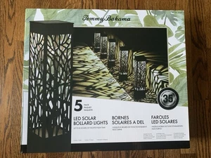 [NIB] Tommy Bahama - Pathway square bollard lights, 35 Lumens - Pack of 5 - Picture 1 of 4