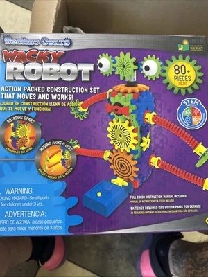 Techno Gears Wacky Robot & Aerotrax Plane Toy Building Kits Learning Journey**** - Image 1 of 4
