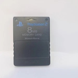 Sony PS2 Playstation 2 Memory Card Original in schwarz - Bild 1 von 7