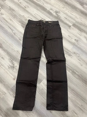 Pantalones de mezclilla encerados rectos ajustados Guess Lincoln 33 ropa de calle pantalones moda Foto 1 de 4