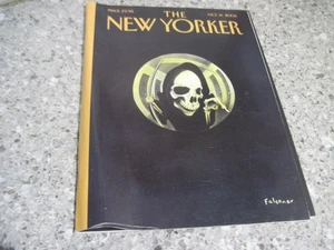 The New Yorker Oct 31 2005 Full Magazine w/Falconer Halloween Cover Art - Picture 1 of 4