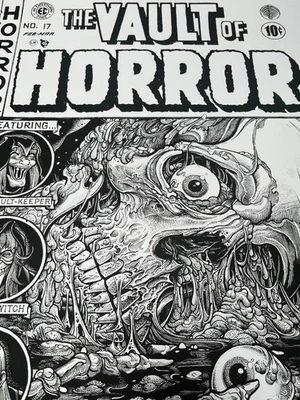 Florian Bertmer Vault of Horror Variant Print 2013 Mondo Limited Edition 29/30 - Image 1 of 3