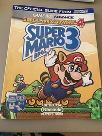 Nintendo Power Super Mario Advance 4 Bros. 3 Official Strategy Guide GBA Nes
