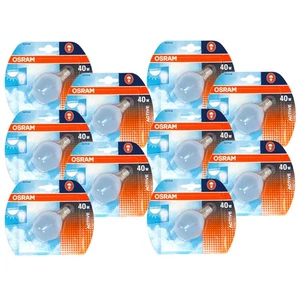 10 X OSRAM Gotas Activas 40W E14 Mate Bombilla 40 Vatios Bombillas - Imagen 1 de 1