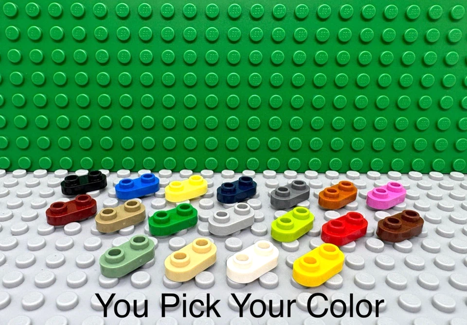 LEGO 1x2 Oval Plate with 2 Open Studs Technic "You Pick Your Color and Qty" NEW - Image 1 of 1