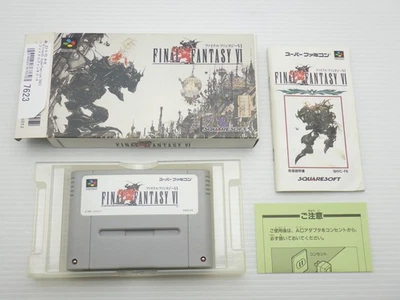 GIOCO JP Final Fantasy VI Super Famicom/SNES. 9000024367623 - Immagine 1 di 2