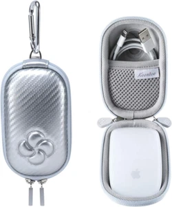 Hard Case Compatible for Apple Magic Mouse (1 2 & 3 Gen) Including Carabiner (Si - Picture 1 of 7