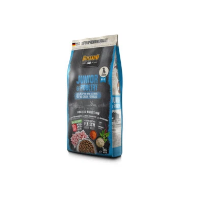 1 kg Belcando Junior GF Poultry Trockenfutter Hundefutter Getreidefrei Welpe - Bild 1 von 2