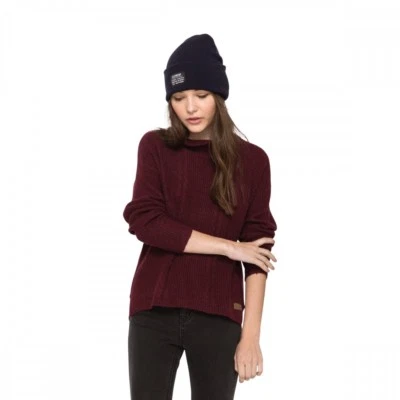 NWT WOMENS ELEMENT MOMENT PULLOVER SWEATER $65 napa red fashion fit warm - Image 1 of 2