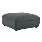 Modway Furniture Comprise Sectional Sofa Ottoman, Charcoal - Eei-4419-Cha