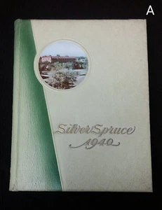 1940 Colorado State University Fort Collins Colorado Silver Spruce Yearbook CSU - Picture 1 of 10