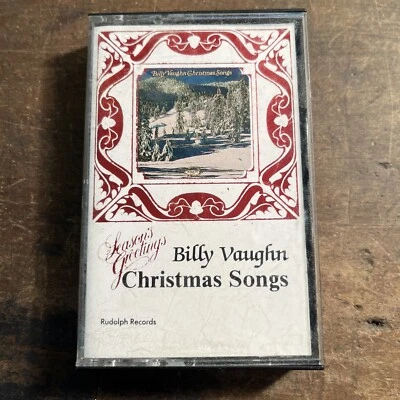 Billy Vaughn Christmas Songs Cassette Tape Rudolph Records Foto 1 de 2