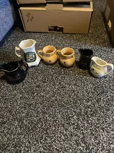 6 miniature Whisky Jugs, - Foto 1 di 6