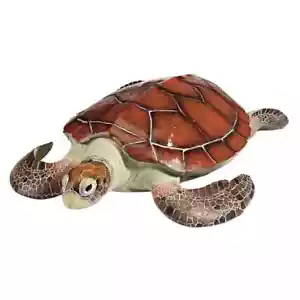 19" Garden sea turtle pool patio statue - Picture 1 of 5