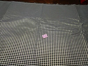 Vintage Plaid Taffeta Fabric  Polyester Shiny 10 Yards 380x49 - Picture 1 of 2