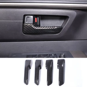 Carbon Fiber ABS Interior Inner Handle Cover Trim For Tundra/Sequoia 2022-23 - Bild 1 von 12