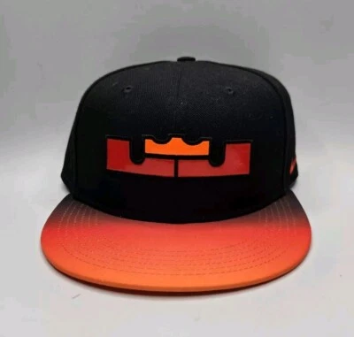 2015 Nike Lebron James Youth True King Crown Logo Snap Back Hat • NOS w/Tag - Image 1 of 4