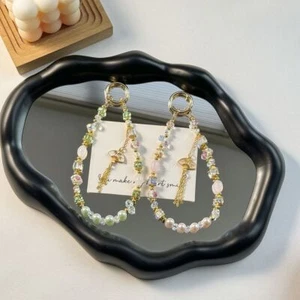 Chinese Style Phone Hand Rope Hand-beaded Bag Pendant Ornament - Photo 1 sur 9