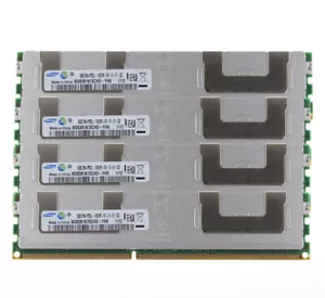 Samsung 32 G DDR3 RAM 4X 8 G 1333Mhz PC3L-10600R 2Rx4 Reg-DIMM ECC Server Memory - Picture 1 of 6