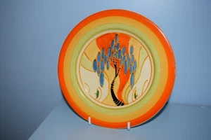 A rare Clarice Cliff circular 7" side plate "Windbells" pattern 1933 - Picture 1 of 3