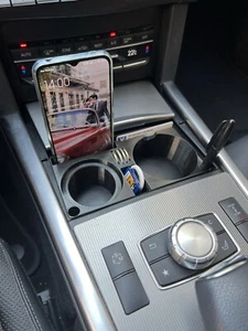 Mercedes W212 S212 Cupholder Getränkehalter Smartphone-Halterung Version 1 PETG - Bild 1 von 10
