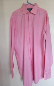 Ralph Lauren Men's Long Sleeve Striped Button-Down Regent Shirt Pink Sz XXL Tall - Picture 1 of 3