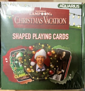 Aquarius Christmas Vacation Shaped Playing Cards ~ RARE ~ New - Picture 1 of 2
