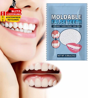 TUKNN 25g Provisorischer Zahnersatz Zahnfüllung Zahnreparatur Perlen Zahnfüllmaterial