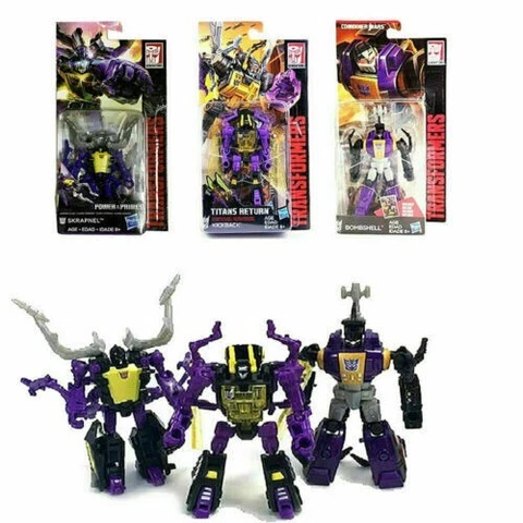 Transformers Legends Class Insecticons Bombshell Shrapnel Kickback New in Box Cover