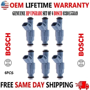 Genuine x6 BOSCH HP UPGRADE Fuel Injectors for 2006, 2007 Mitsubishi Raider 4.7L - Picture 1 of 6