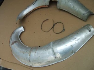 1999 Polaris 500 XC Tuned Pipe Covers & Matte, P/N 5242590, 2591, 5830144 - Picture 1 of 7