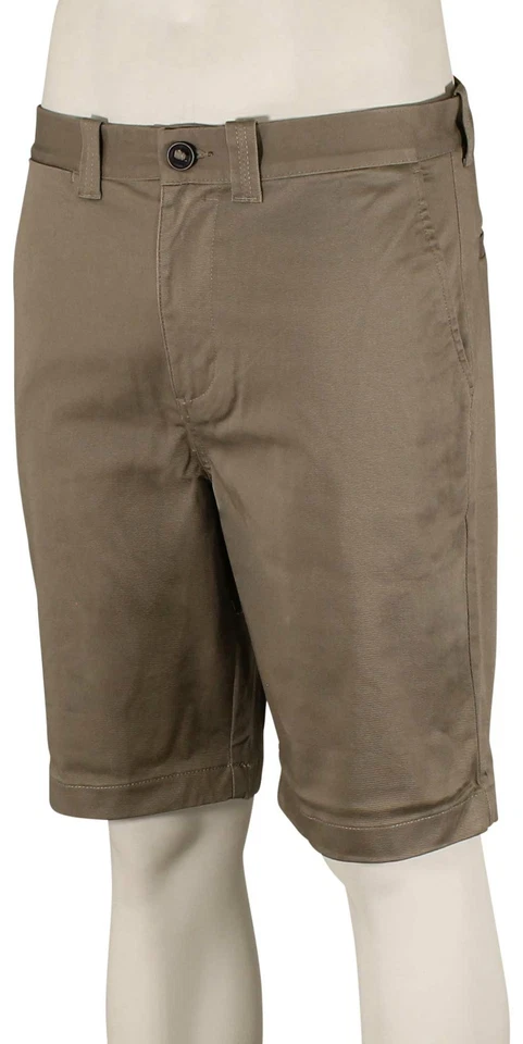 Billabong Carter Stretch Walk Shorts - Classic Dark Khaki - New - Image 1 of 1