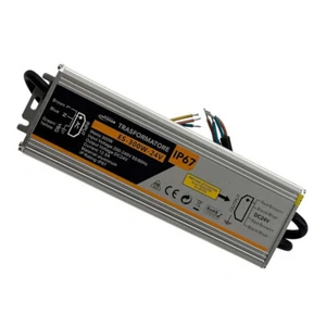 Alimentatore stabilizzato metallo DC24v 12,5A 300 watt IP67 trasformatore 220v - Foto 1 di 6