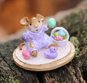 Estatuilla de Pascua Folclórica Wee Forest M-595lav - Primera Pascua del bebé (lavanda) - Imagen 1 de 1