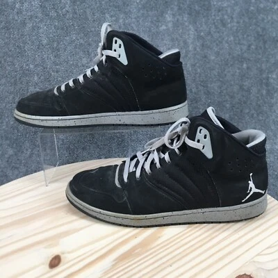 Nike Zapatos Para Hombres 14 Air Jordan 1 Flight 4 Zapatilla de Baloncesto Negra Mediados 838818-003 Foto 1 de 4