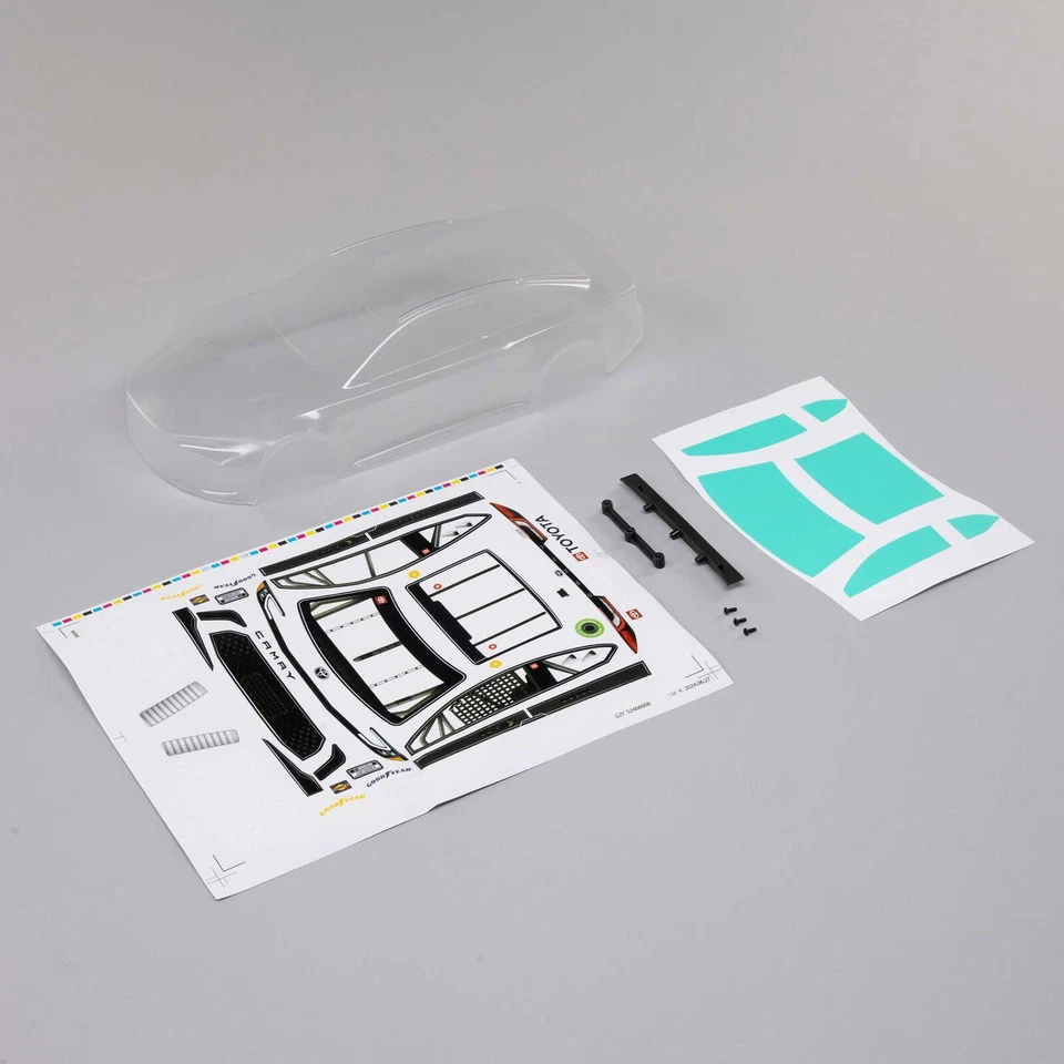 Losi LOS-1918 1/12 NASCAR Toyota Clear Body - Image 1 of 1