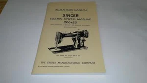 Manual de Ajustadores de Máquinas de Coser Singer 206K25 - Imagen 1 de 3