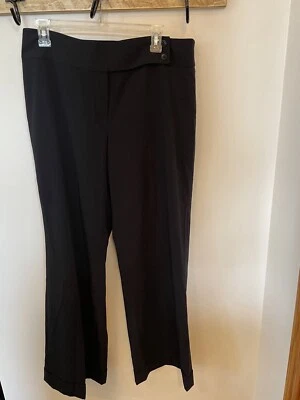 Jones New York Collection Women’s Stretch Black Dress Pants Size 12 - Image 1 of 4