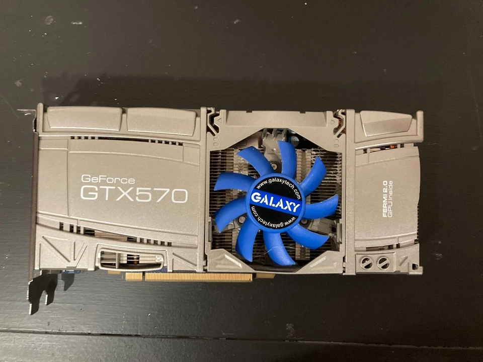 Galaxy NVIDIA GeForce GTX 570 (57NKH3HS4GXK) 1.25GB GDDR5 Graphics adapter - Image 1 of 4