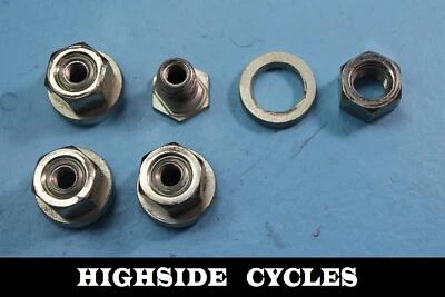 1445 04 HARLEY-DAVIDSON ELECTRA GLIDE GUARDABARROS TRASERO MONTAJE JEFE PERNOS TUERCAS Foto 1 de 3